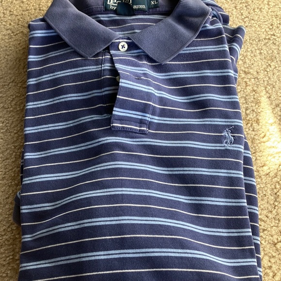Blue Polo Ralph Lauren Collared Shirt - Picture 1 of 2